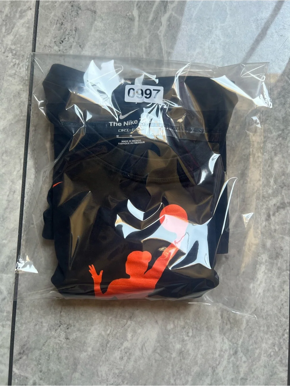 Nike Dri-Fit WNBA Team 13 Logowoman TShirt Black Orange Basketball Mens Womens M